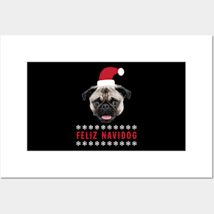 Feliz Navidog Posters and Art